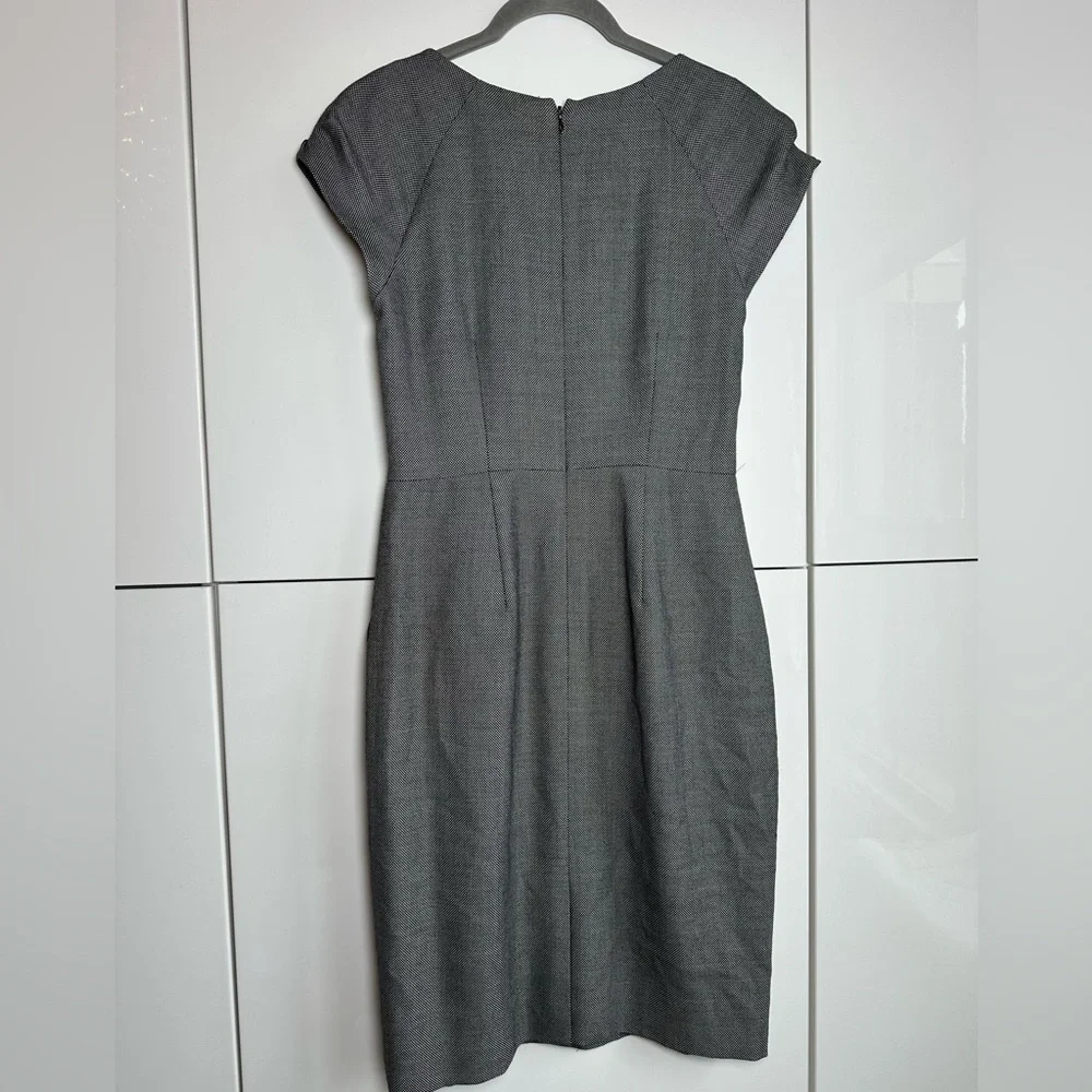 J. Crew Womens 4 Super 120s Wool Cap Sleeve Sheath Dress Career Work